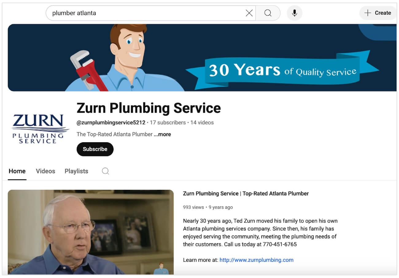 Zurn plumbing Youtube channel